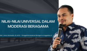 Anton Ranteallo Penggerak Moderasi Beragama Anggaktan IV